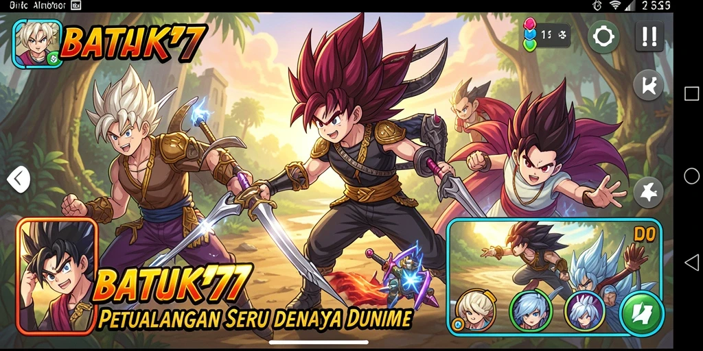 Gameplay seru dan karakter menarik dalam BATIK77.