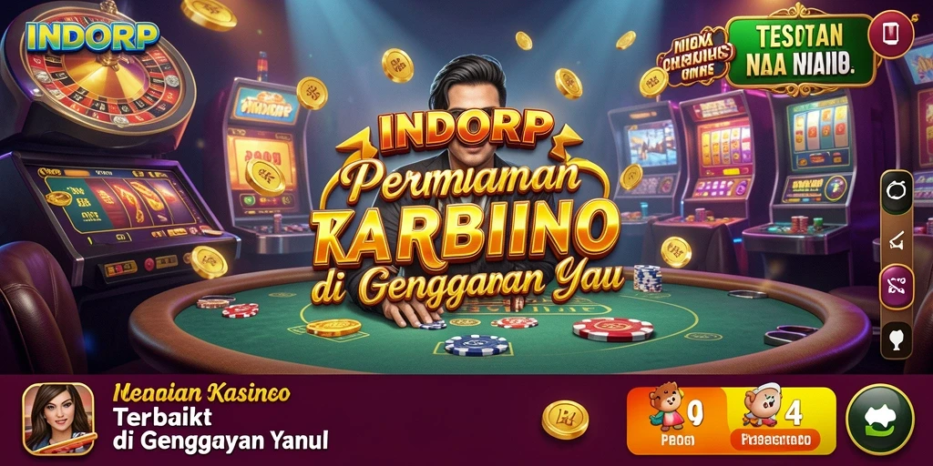 Tampilan gameplay Kasino yang mengasyikkan dan penuh warna di INDORP.