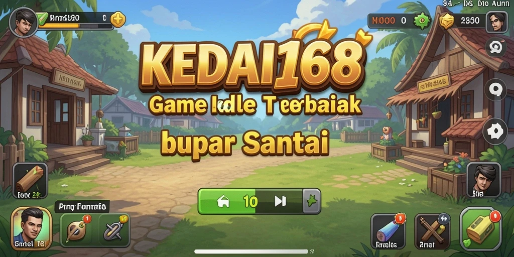 Tampilan gameplay KEDAI168 yang santai dan menarik.
