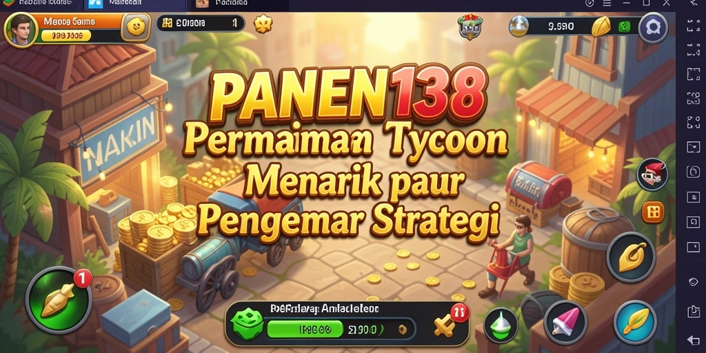 Tampilan gameplay yang seru dan menantang dalam PANEN138.