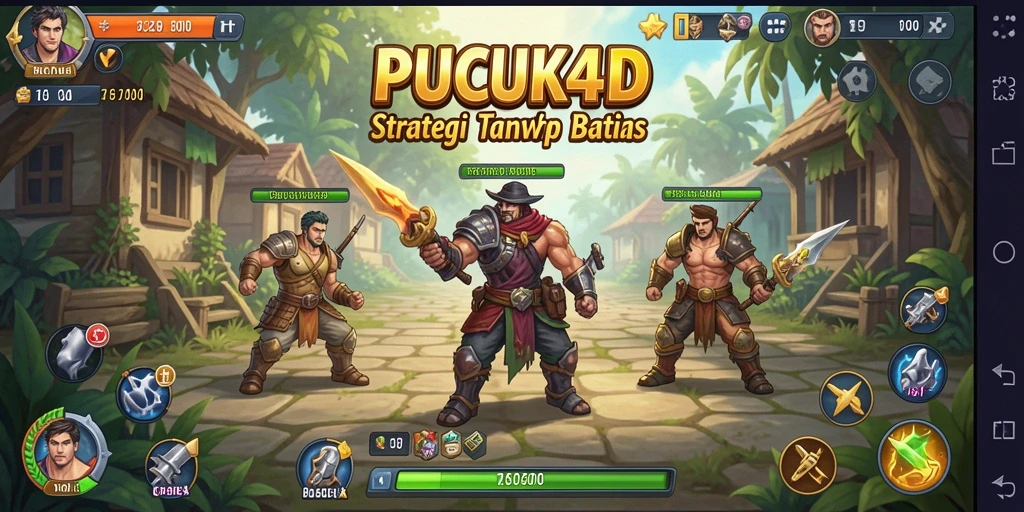 Tampilan gameplay PUCUK4D yang memukau dan seru.