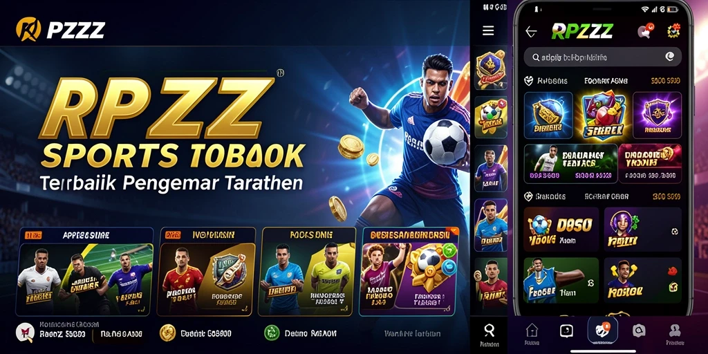 Tampilan gameplay seru dalam aplikasi RPZZZ untuk taruhan olahraga.