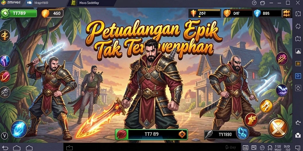 Tangkapan layar gameplay <strong>TT789</strong> yang menunjukkan petualangan mendebarkan.