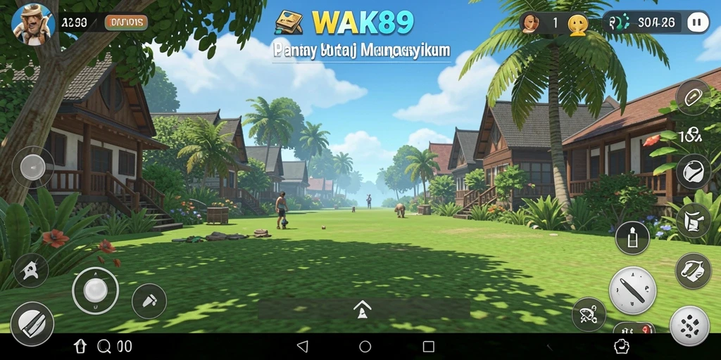Screenshot <strong>WAK89</strong> menampilkan gameplay seru dan penuh warna.